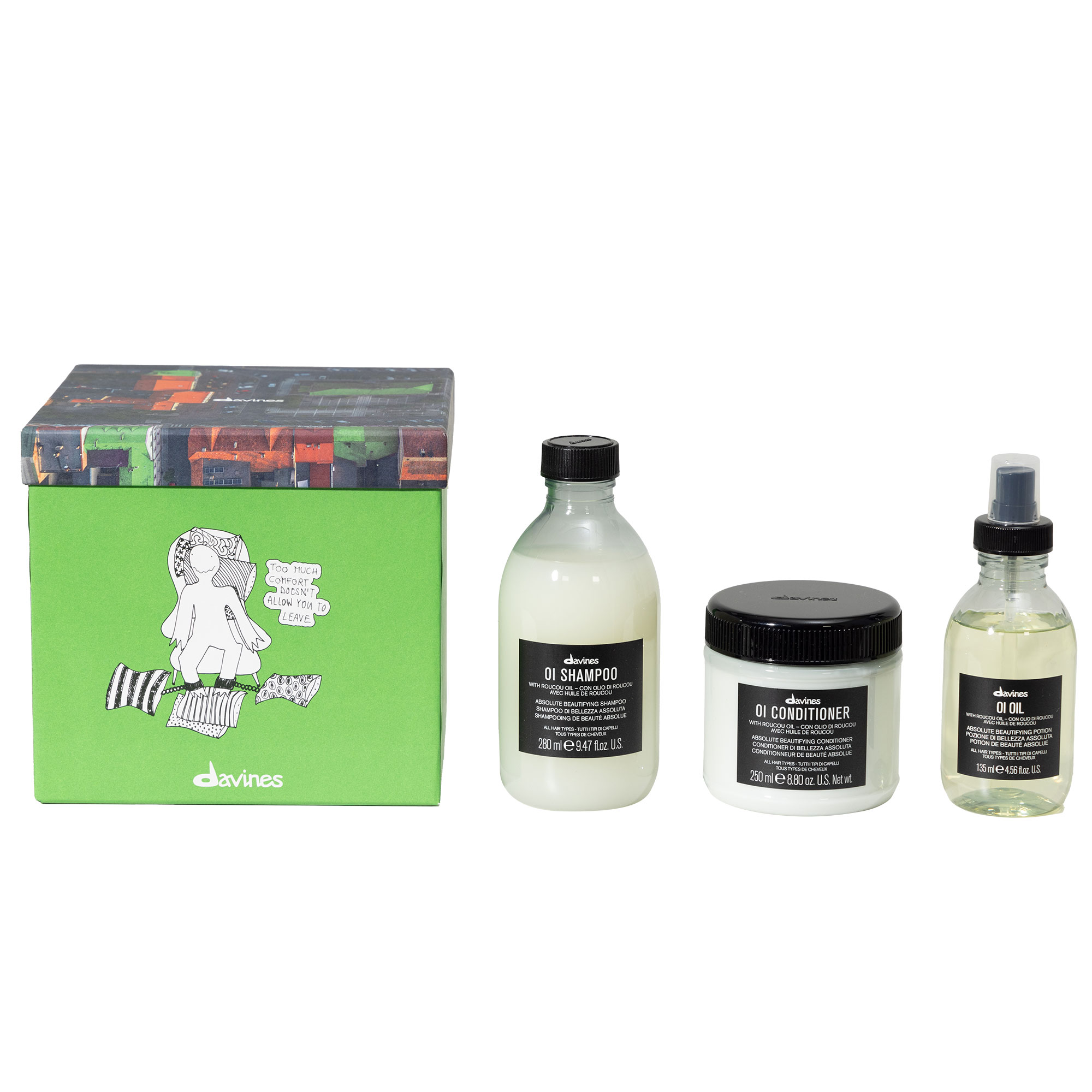 Davines Holiday - Oi Kit the Lazy Box